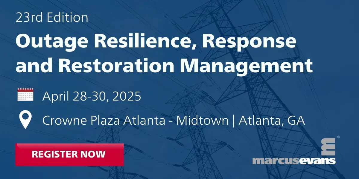 Outage event graphic